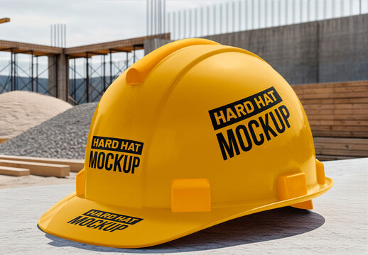 ConstructioN Helmet Mockup