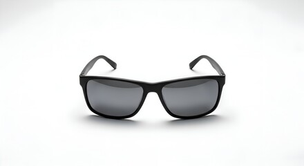 A pair of sunglasses, placed neatly on clean surface