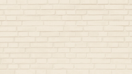 Fototapeta premium Soft beige brick wall texture with subtle cream tones and gentle light creating calm background ambiance