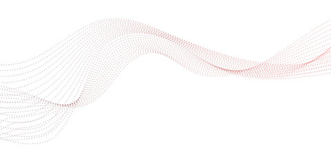 Wave lines vector illustration. Curve wave seamless pattern. Colorful Abstract wave background. Vector illustration for your design. Futuristic technology and sound wave pattern Design used for templa