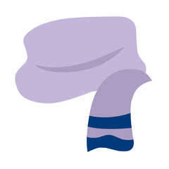 winter accessories vector illustration