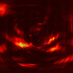 red abstract fractal background