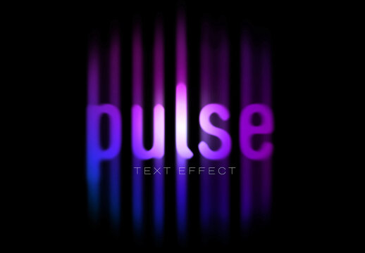 Pulse Light Text Effect