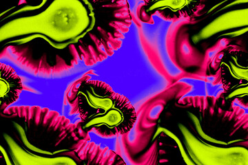 Fototapeta premium abstract colorful background with water drops