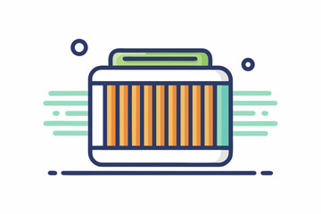 Air filter clean lines fresh breeze healthy breathing  