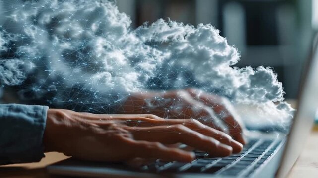 Remote work cloud platform enables seamless digital collaboration, secure data access, and productivity with innovative technology and modern