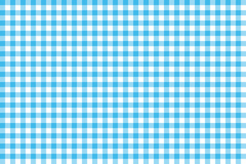 DeepSkyBlue and white color plaid pattern background. plaid pattern background. Seamless pattern.