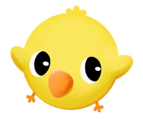 Cute chick sticker