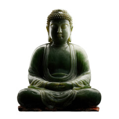 Serene, with a clean white background