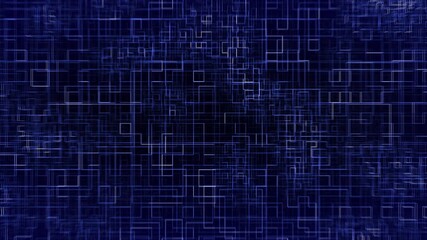 Dark Blue Circuit Loop R Animation Background - Powered by Adobe
