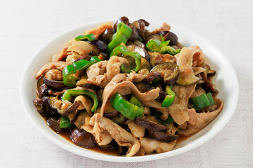 豚肉と夏野菜の炒め物