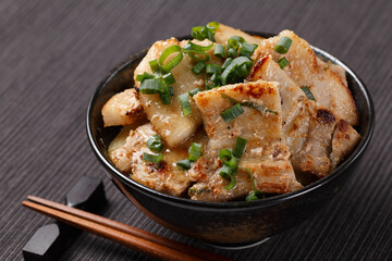 Fototapeta premium 塩豚丼