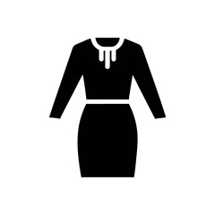 Business formal dress sleek professional modern style Vector illustration