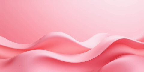 Soft pink silk and satin fabric with a flowing wave pattern creates a beautiful, smooth texture backdrop