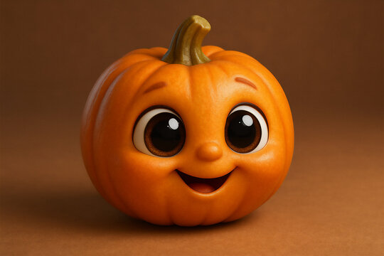 Baby pumpkin cute 3D cartoon