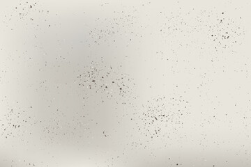 Recycled grainy paper background with seamless pattern of speckle texture. Vector old grunge wallpaper. Vintage craft material