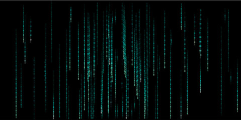 Illustration of abstract stream. Artificial intelligence. Big data, technology, AI, data transfer, data flow, large language model, LLM, generative AI