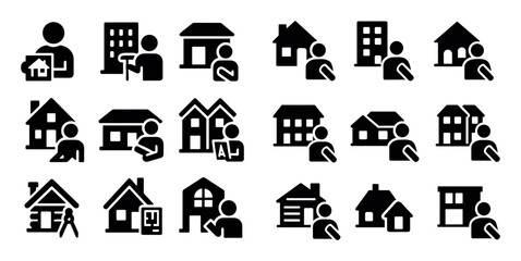 Architectural Icon Grid