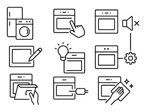 Appliance Icon Set