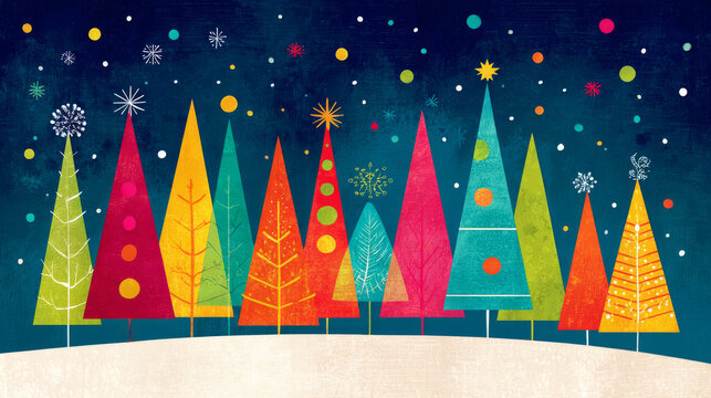 christmas artwork cozy winter happy holidays