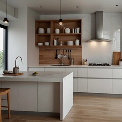 Elegant White Kitchen Decor Inspiration