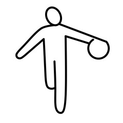 basketball related vector icon