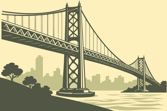 Triborough Bridge (RFK) in New York City, New York, grand truss and suspension design linking boroughs across East River