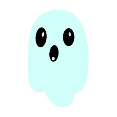 colorful ghost vector