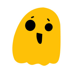 colorful ghost vector