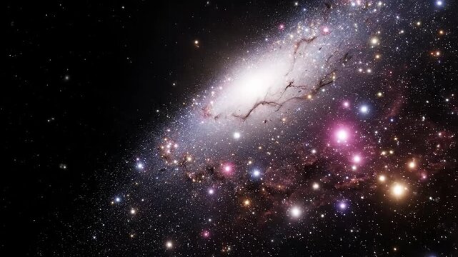 Exploring the vastness of space reveals stunning galaxies and vibrant colors. Observers marvel at the beauty of stars and celestial arrangements high above.