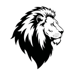 lion head vector