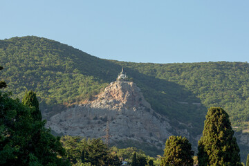 Foros, Crimea - 21 August 2025 View of the Foros Church from Foros