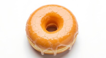 cake on a white background