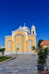 Fototapeta premium Ypapanti-Kirche in Kalamata, Griechenland