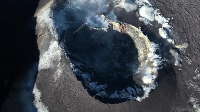 Raung volcano