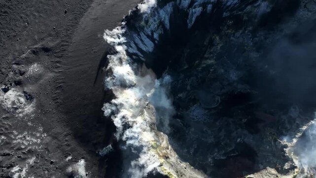 Raung volcano