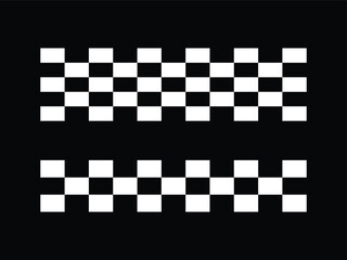 Racing Checkered Flag Pattern