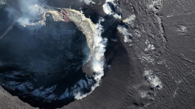 Raung volcano