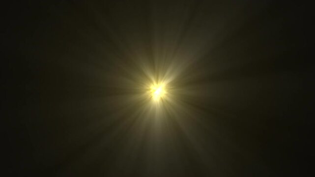  light ray loop animation on green screen. sun rays or god bless rays' effect. with transparent background 