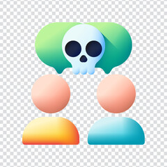 Toxic Warning Icon Design