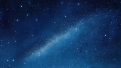 Stunning View of the Milky Way Galaxy at Night.