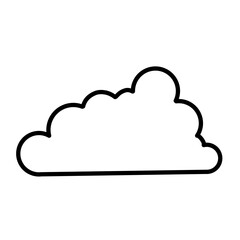Cloud vector icon