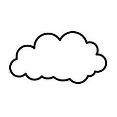 Cloud vector icon