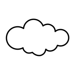 Cloud vector icon