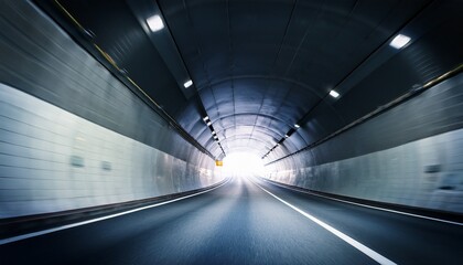 highway tunnel perspective