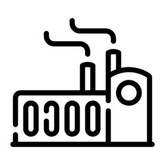 factory line icon