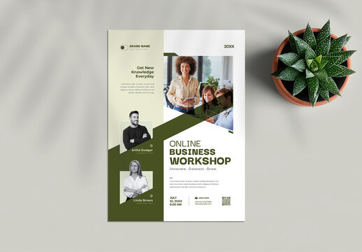 Modern Business Conference Flyer Template