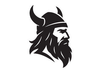 viking head logo silhouette vector, vikings warrior face head silhouette logo vector illustration, viking head silhouette logo vector, viking warrior head logo silhouettes vector on a white background