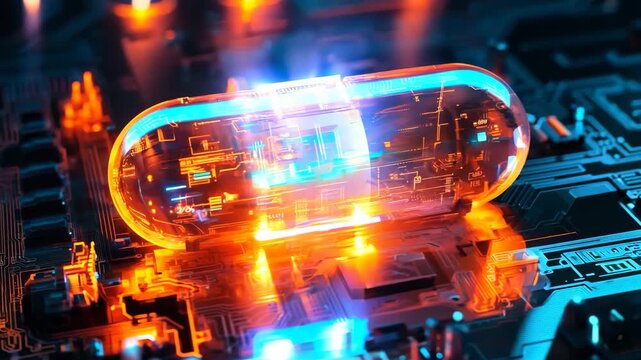 Smart Medicine Capsule, Digital Health and AI in Healthcare