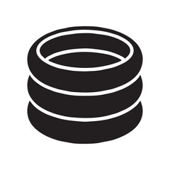 Stackable Rings Solid Fashion Icon